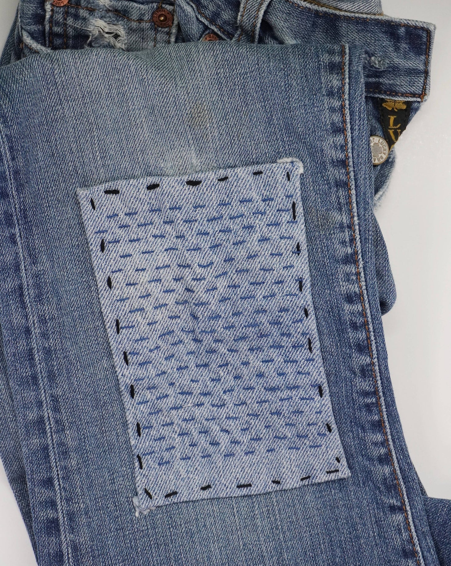 Visible Mending Stick and Stitch Patterns- Starter Pack: NA