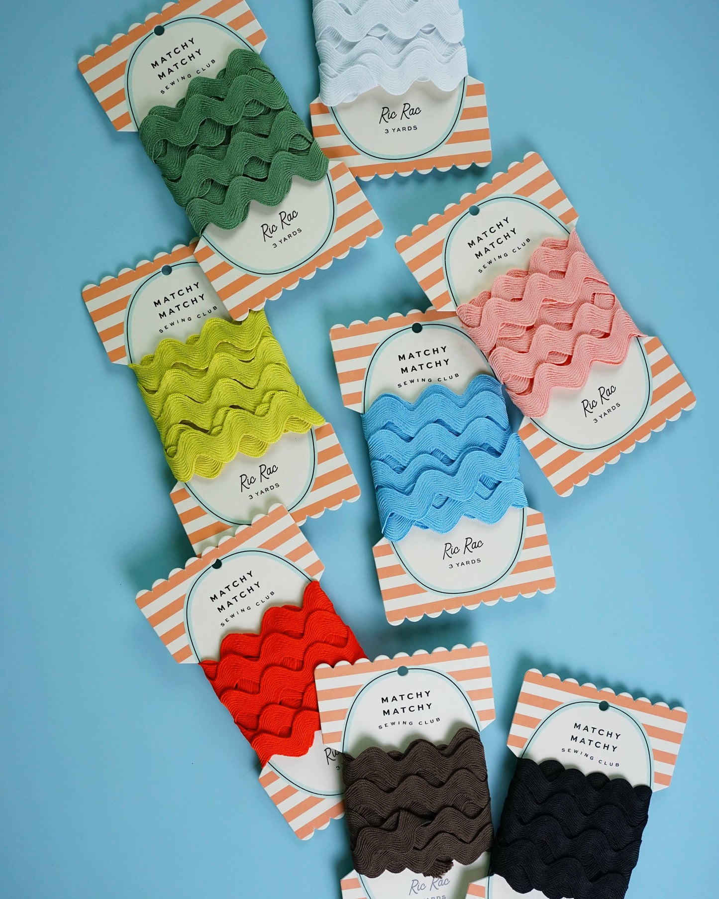 Big Ric Rac: 3 yards