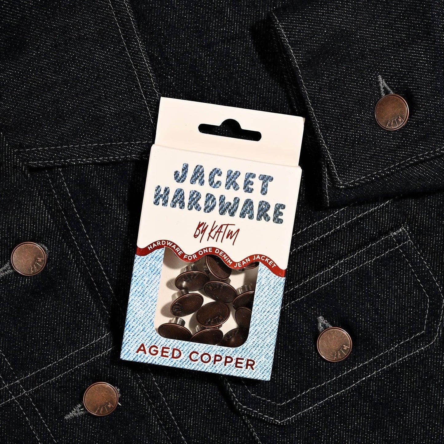 Jacket Hardware Kit | Aged Copper