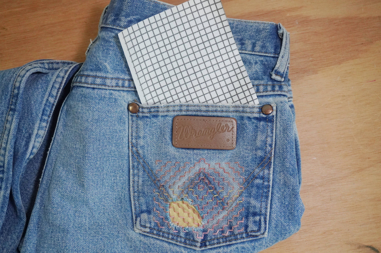 Visible Mending Stick and Stitch Patterns- Starter Pack: NA